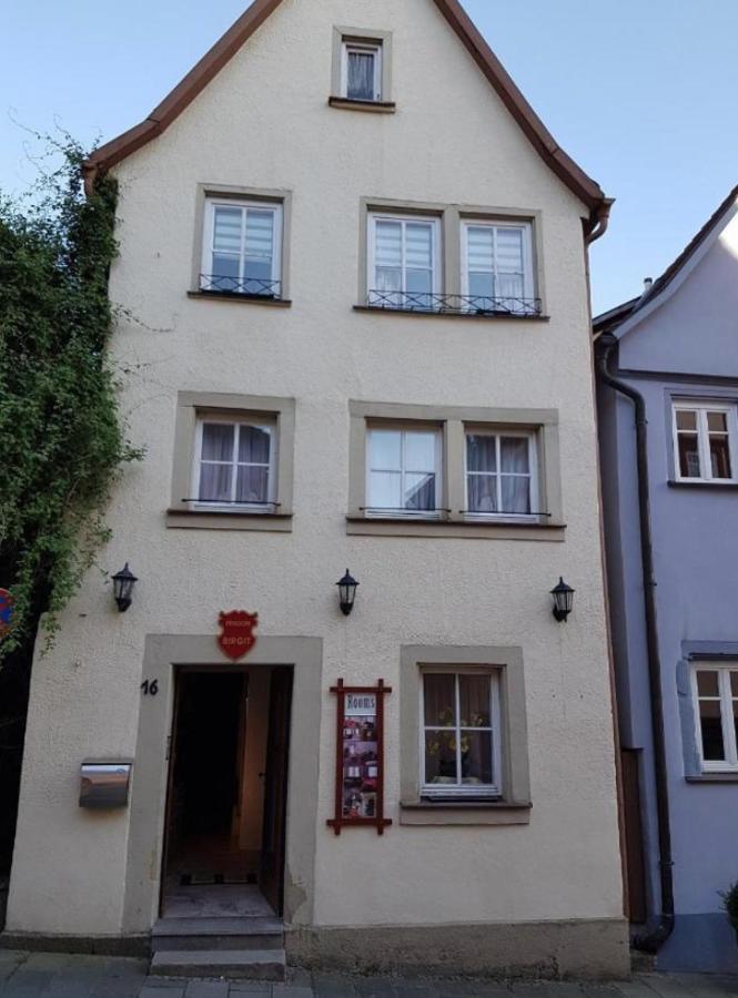 Pension Birgit Rothenburg ob der Tauber Exterior photo